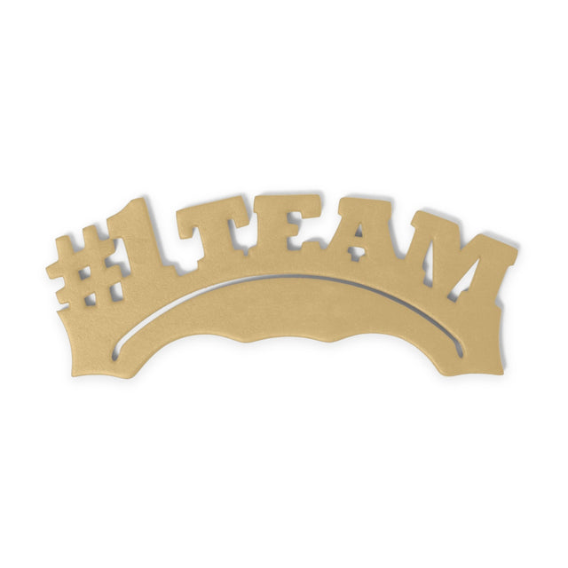 #1 Team visor insert in beige, Shapers Image foam cap shaper