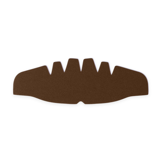 CapPro crown insert for fitted caps in brown, Shapers Image foam cap shaper