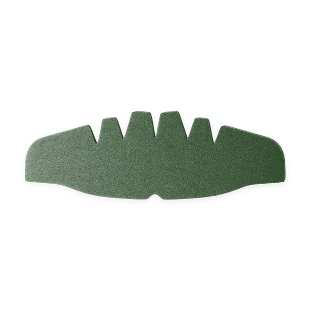 CapPro crown insert for fitted caps in green, Shapers Image foam cap shaper