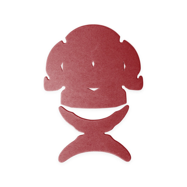 Flat CapPro dome and visor shaper in red, Shapers Image foam cap shaper