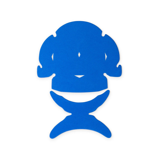 Flat CapPro dome and visor shaper in royal blue, Shapers Image foam cap shaper