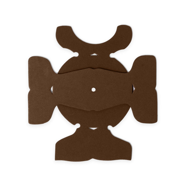Military CapForm Pro dome shaper in brown, Shapers Image foam cap shaper