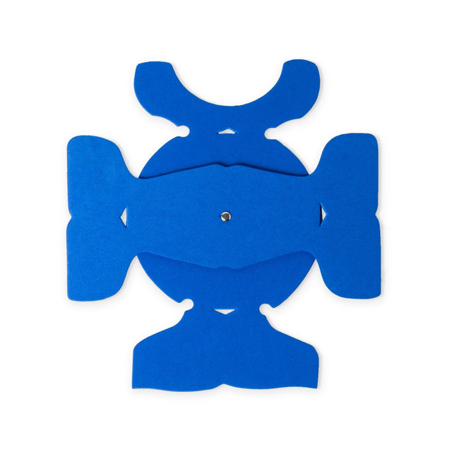 Military CapForm Pro dome shaper in royal blue, Shapers Image foam cap shaper
