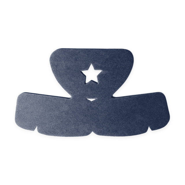 MilitaryPro half cap insert in navy blue, Shapers Image foam cap shaper