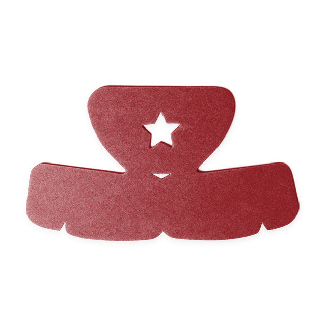 MilitaryPro half cap insert in red, Shapers Image foam cap shaper