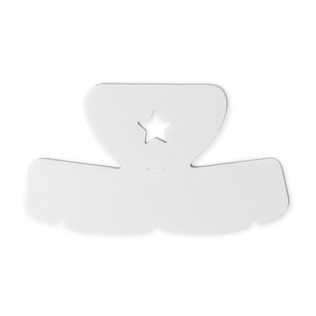 MilitaryPro half cap insert in white, Shapers Image foam cap shaper
