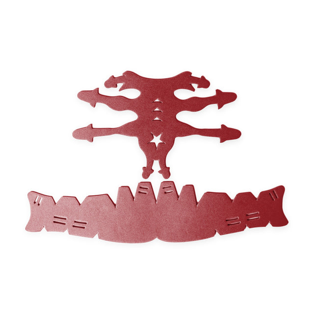 Web Shaper for baseball caps in red, Shapers Image foam cap shaper