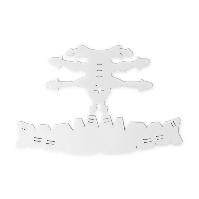 Web Shaper for baseball caps in white, Shapers Image foam cap shaper