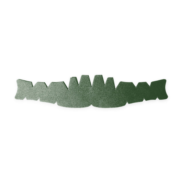 Wraparound crown insert for high-crown caps in green, Shapers Image foam cap shaper