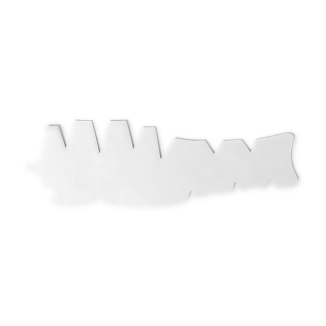 Wraparound crown insert for high-crown caps in white, Shapers Image foam cap shaper