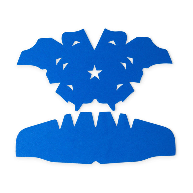 CapForm Pro dome shaper combo in royal blue, Shapers Image foam cap shaper