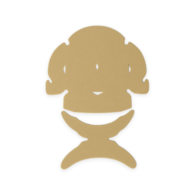 Flat CapPro dome and visor shaper in beige, Shapers Image foam cap shaper