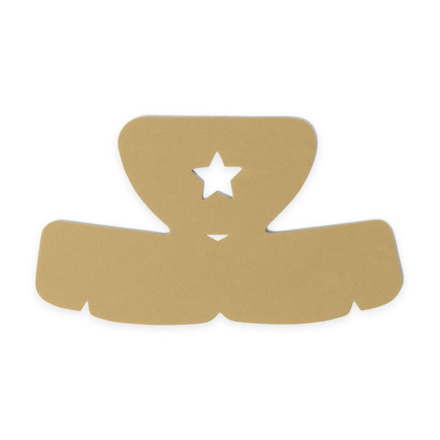 MilitaryPro half cap insert in beige, Shapers Image foam cap shaper