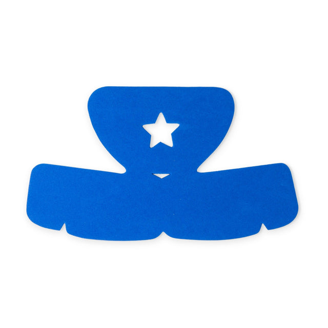 MilitaryPro half cap insert in royal blue, Shapers Image foam cap shaper