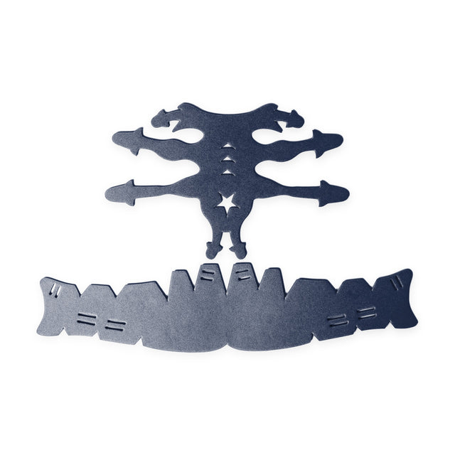 Web Shaper for baseball caps in navy blue, Shapers Image foam cap shaper