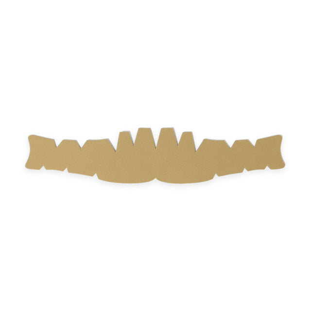 Wraparound crown insert for high-crown caps in beige, Shapers Image foam cap shaper