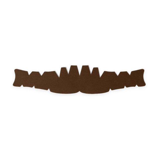 Wraparound crown insert for high-crown caps in brown, Shapers Image foam cap shaper